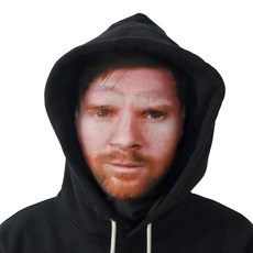 인물 복면마스크 가면 칸예마스크 할로윈 쓸데없는선물, 1개, 3.메시