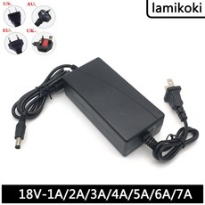 DC 18V 1A 2A 3A 4A 5A 6A 7A 전원 어댑터 액세스 제어 건물 워키 토키 초인종 전원 코드, [01] 18V, [04] AU, 01 18V, 1개