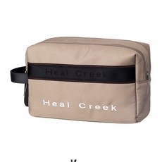 힐크릭 골프 가방 H411 웨빙포인트 파우치 BEIGE 2HCABS4010BE_SC, 베이지
