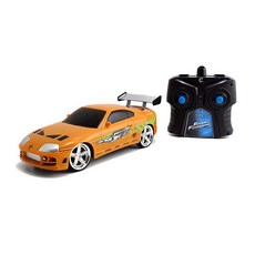 자다토이즈 패스트&퓨어리어스 124 라디오 컨트롤 토요타 수프라 자동차 장난감 토이, Jada Toys 패스트 퓨어리어스 1:24 라디오 컨, 1개