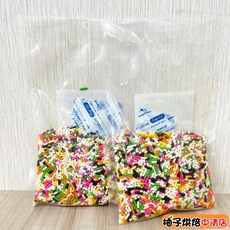福汎 代可可脂五彩巧克力米 100g 烘焙裝飾彩米, 1個