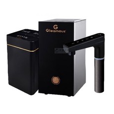 【Gleamous格林姆斯】K800PRO雙溫廚下熱飲機【GRO600G直輸版 10段溫度定溫 觸控式龍頭 贈全台安裝】, 消光黑