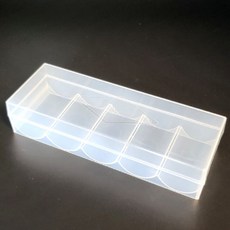 게임칩 수납함 투명 보드칩 보관 박스 100개용