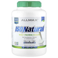 올맥스 아이소내추럴 ISOnatural 분리유청 단백질 프로틴 쉐이크 무향 분말2.27kg