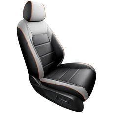 아우디 A6 아반트 4f C5 C6 C7 A4 B6 B8 B7 Q7 4L TT Mk1 Mk2 A3 8P A7 Q3 Q2L Q5 자동차 시트 커버 (맞춤, 01 인조 가죽, 01 사계절, 04 1PC-Grey