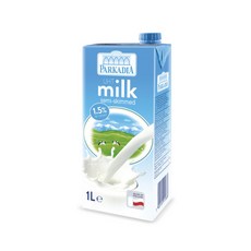 파르카디아 저지방 멸균우유 1000ml 12팩, 1L