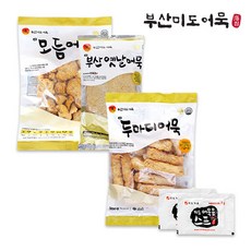 미도어묵 3종 3팩 (소스2봉포함), 단품