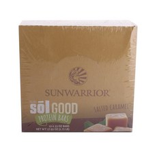 SUNWARRIOR Sol Good Protein Bar 咸焦糖, 12件, 66克