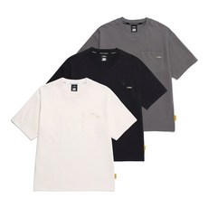 내셔널지오그래픽 공용 16수 면 세미오버핏 반팔 티셔츠 N252UTS050 NWB115 XSU796