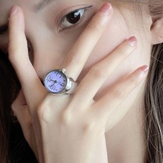 BOZHI 戒指手錶 迷你復古手指時鐘
