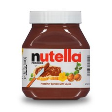 Nutella 초콜릿 헤이즐넛 스프레드 팬케이크를 위한 완벽한 토핑 0.7kg(1.5파운드) (12팩), 700g