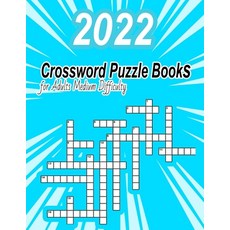 (영문도서) Crossword Puzzle Books for Adults Medium Difficulty: Brain training games for Adults crosswo... Paperback, Independently Published, English, 9798421428671