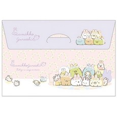 Sumikko Gurashi 筆記紙收納包 80張入 16種設計, 1個, 花圈
