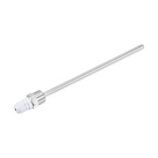 8mm Dia G1/2 Thermowell Weldless 스테인리스 스틸 201 맥주 발효기용 케이블 글랜드 50mm 길이 검은색, 8mm x 200mm, White
