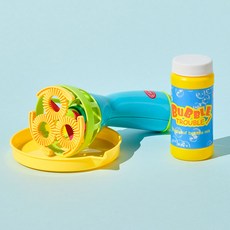 이지고 왕 비눗방울건 자동 버블건 아기비누방울, 블루, 1개