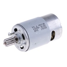 shangren 12V 6V 고속 DC 모터 마이크로 전기 모터 자동차 모델 장난감 액세서리 DIY, 설명, 금속, 6V 550 10 치아 10mm, 1개