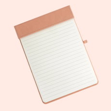스페셜라이프 A5 리필가능 뜯어쓰는 노트패드 리갈패드, 1개, 78매, 핑크