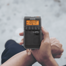 SANGEAN 數位式口袋收音機, DT-800, Black