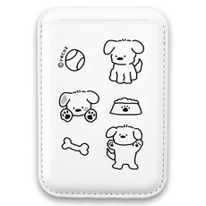 Recoz MagSafe 卡夾, 1個, 白色 COCO