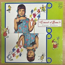 중고LP) Concert At Home (가정음악) - Vienna Waltzes (황제 왈츠/다뉴브강의 잔물결) 자켓EX+/음반NM