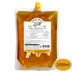 딥 플러스 바닐라 시럽 마다가스카르산 씨드 함유, 1개, 2L