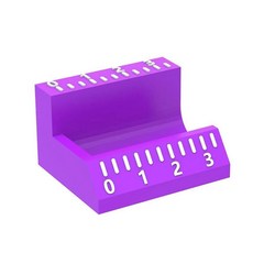 바이알 라벨 어플리케이터 정밀 적용 스티커 정렬 도구 실험실 조절 크기 시간 절약, A. 3ML, 3. One Purple