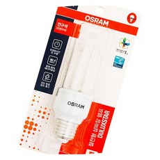 OS 에너지절감 삼파장램프 전구색 11W 화장실등