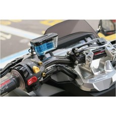 Brembo RCS 煞車油缸 油杯, 燻黑油杯 銀蓋,BREMBO RCS CC 左邊, 1個