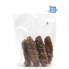 바다냄새 냉동 해삼 원물그대로 급냉동된 루비해삼 420g, 1