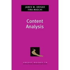 (영문도서) Content Analysis Paperback, Oxford University Press, English, 9780190215491