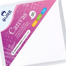 미술용 캔버스천 액자 사각 12x12cm 학교교구