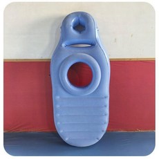 에어매트 엎드리기 요통 허리 요가 튜브 분홍, 블루 임산부용 매트, 1개, 1L