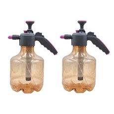 가든잇 크리스탈 자동 압축 분무기 3L, 2개, 핑크