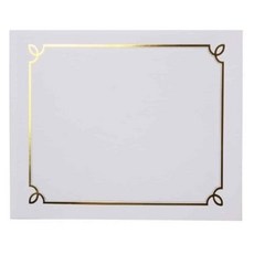 A4 상장 용지 10매 인쇄 무지 종이 금박리본 만들기 표지 수여