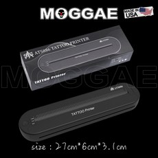 MOGGAE魔鬼刺青紋身器材 轉印機 轉印器 刺青機 A4轉印紙 熱感應複寫 拷貝圖案 紋身刺青美容影印工具, 1個, 輕便型轉印機免接任何線也能用（新款）