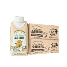 소이비랩 저당 두유, 200ml, 36개