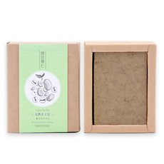 愛草學 綠豆薏仁手工皂，實用草本系列，溫和洗淨，清爽保濕，100g, 100g, 1個