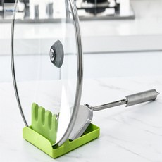 주방 조리도구 임시 거치대 조리도구거치대, 그린