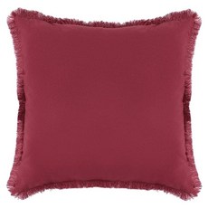 [ 1093143 ] 홈 데코/디자인용 장식용 플레인 쿠션 커버 실내용 농가 스타일 햄튼 해안 보헤미안 클래식 스타일 (마룬 45x45cm), Maroon