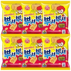 오뚜기 뿌셔뿌셔 떡볶이맛, 90g, 6개