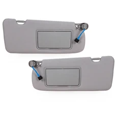 그레이 스타일 메이크업 미러 자동차 선바이저 쉐이드 램프 2 개 포함 혼다 CR V 2017 2022 83280 TLA A12Z, 03 Left and Right