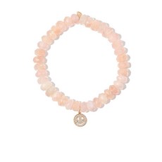 시드니에반 14K 옐로 골드 안달루사이트 다이아몬드 브레이슬릿