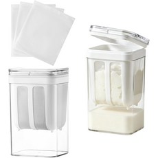 아이코비아 2Pcs 그릭 요거트 스트레이너 1100ml 메이커 시스템 3개의 미세한 메쉬 백과 뚜껑이 있는 두꺼운 케피르 두유 주스 커피
