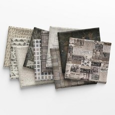 Eclectic Elements 팔레트: 차콜 팻 8번째 번들 (10피스) Tim Holtz for FreeSpirit, 1개