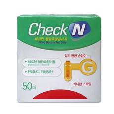 일동제약 체크엔 혈당측정검사지 50매, 50개입, 1개