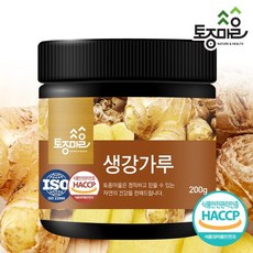 [토종마을] HACCP인증 국산 생강가루 200g X 2통 (총400g), 2개, 상세 설명 참조