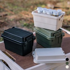 캠핑 차박 피크닉 조미료통 휴대용 양념통 보관 미니 박스, 상품선택, 카키, 카키