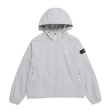 내셔널지오그래픽 여성 아델리 경량 우븐 스트레치 후드 점퍼 N252WFT140 1018989, 100(L), 실버그레이(960)