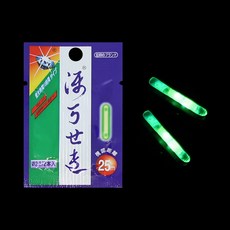 분말케미 2.2mm 일자케미 야광 라이트 바다 민물 낚시, 1개