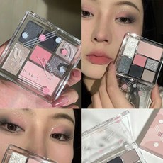 JudydoLL 橘朵 玩趣七色彩妝盤 大地色眼影 綜合盤, 1個, 23#千禧芭比盤